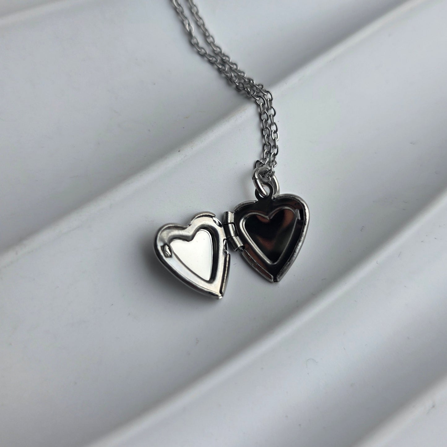 Ketting 'little heart' memory locket