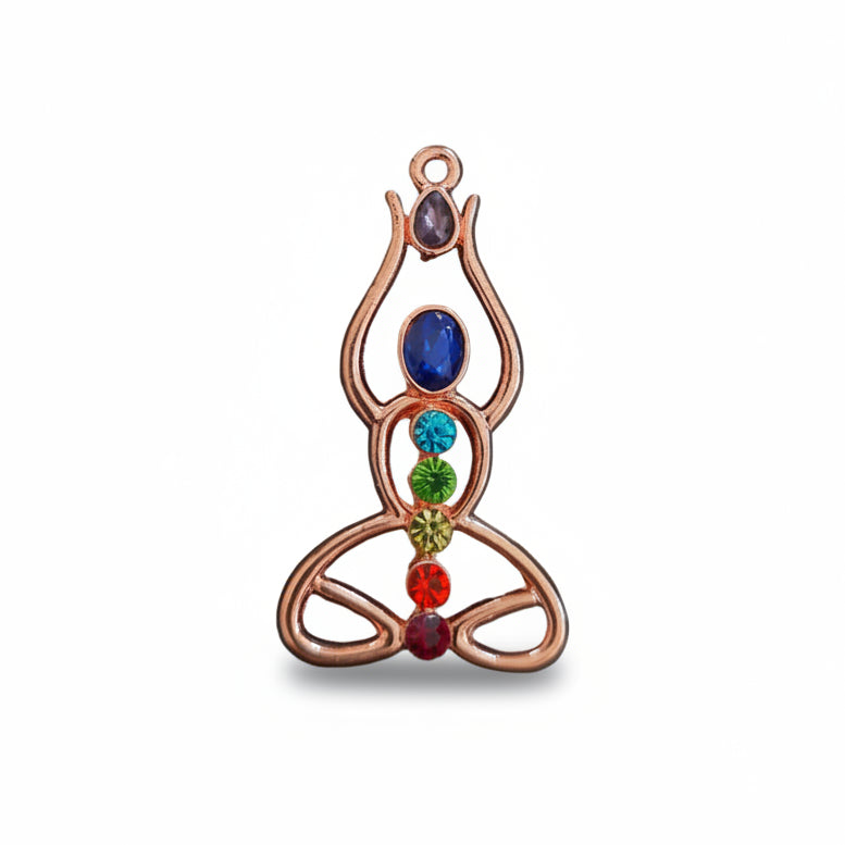 Yoga Chakra hanger roségoud