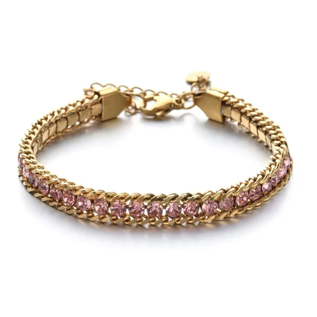 Armband 'Pink gold'