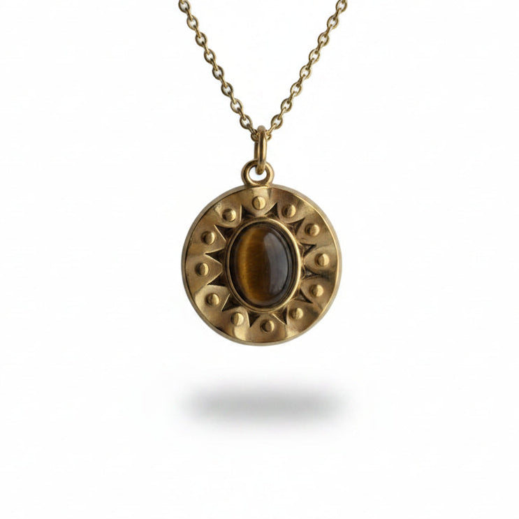 Ketting 'rond tijgeroog'