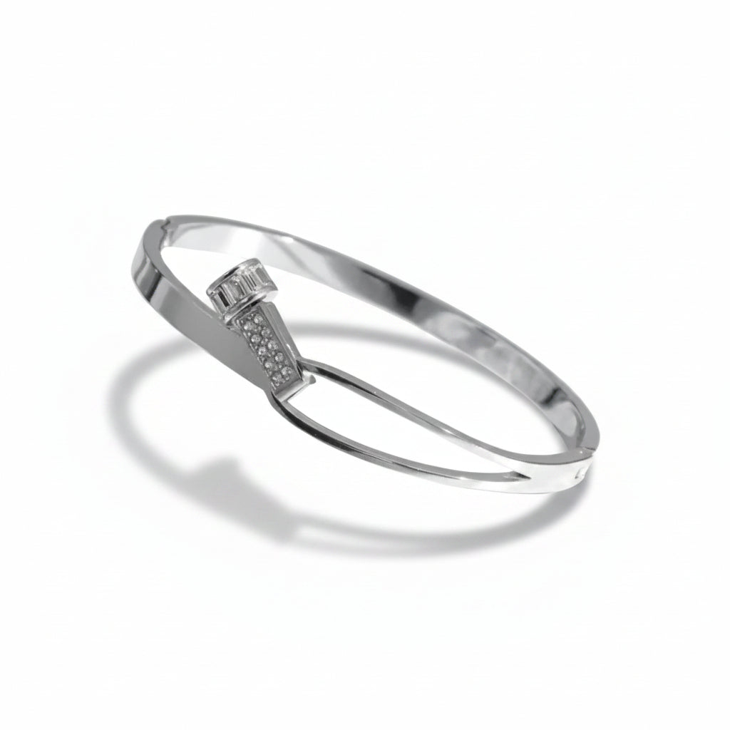 Bangle armband met strass