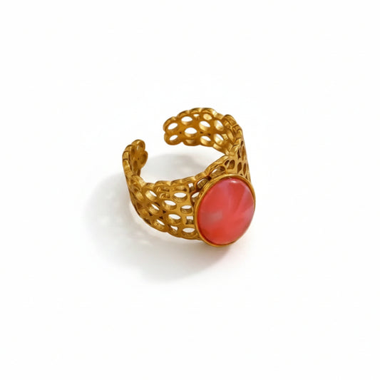 Ring 'roze steen'
