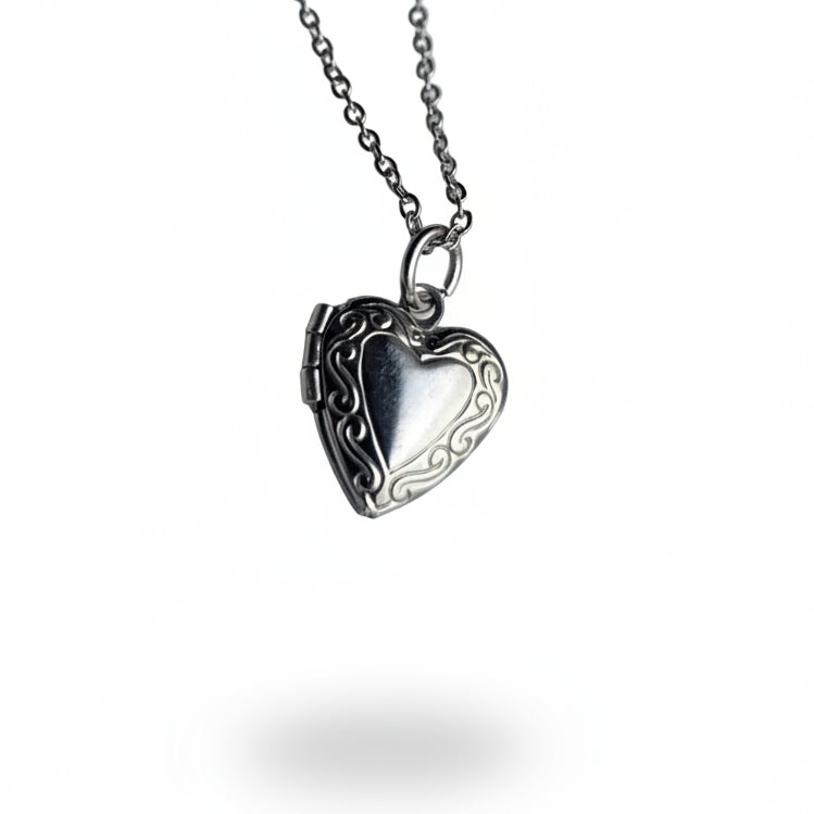 Ketting 'little heart' memory locket