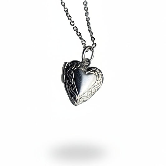 Ketting 'little heart' memory locket