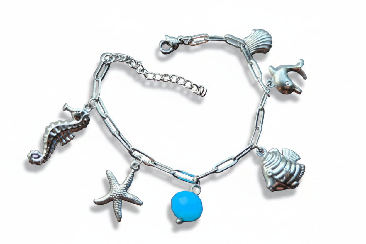 Bedelarmband 'beach vibes'