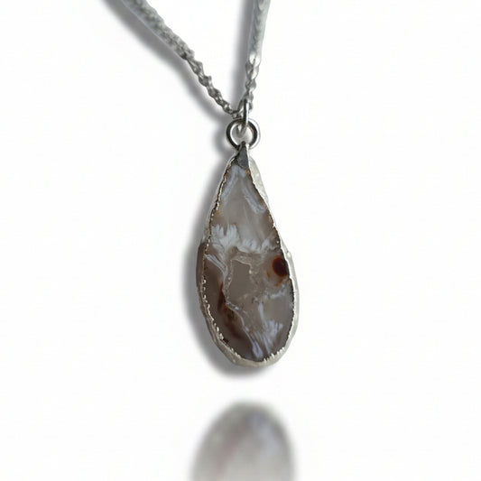 Ketting met natuursteen agaat