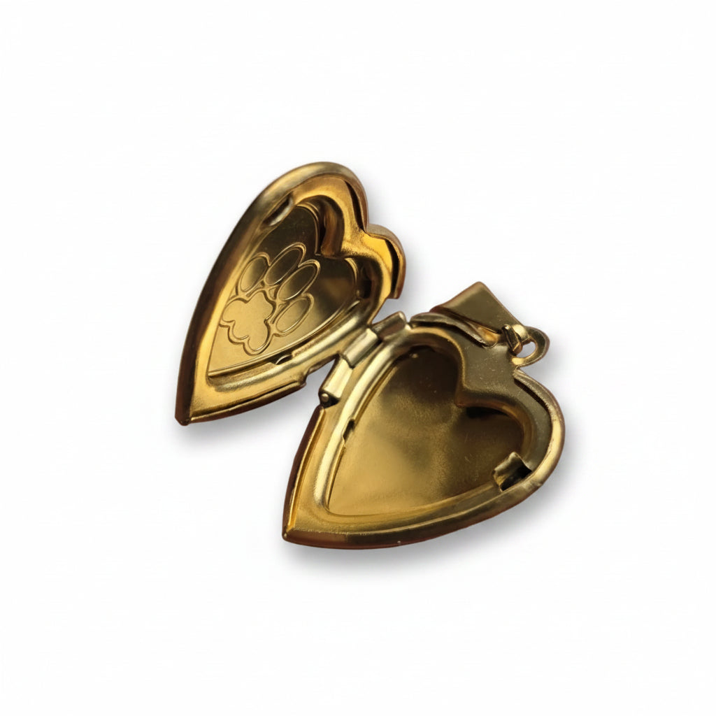 Ketting memory locket 'Dogpaw'