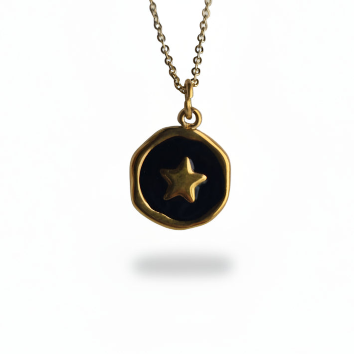 Ketting ' star ' - Div kleuren.