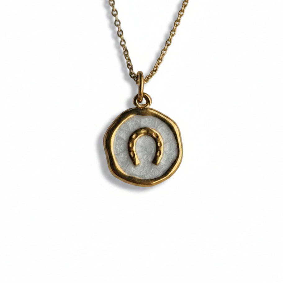 Ketting ' hoefijzer ' - Div kleuren.