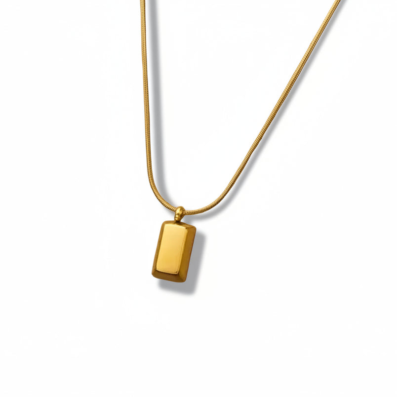 Ketting 'gold bar'