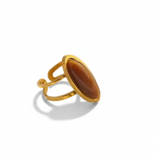 Ring 'bruine steen'