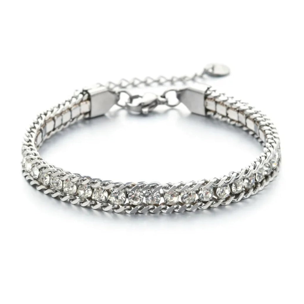 Armband 'White silver'