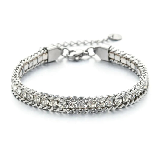 Armband 'White silver'