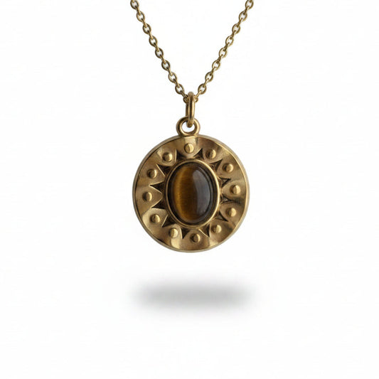 Ketting 'rond tijgeroog'