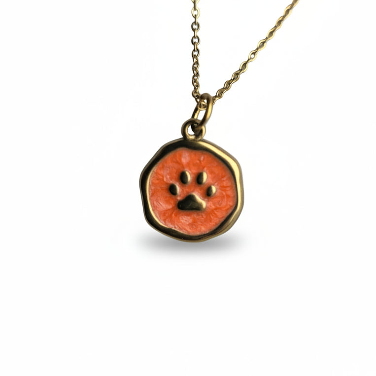 Ketting ' dogpaw ' - Div kleuren.