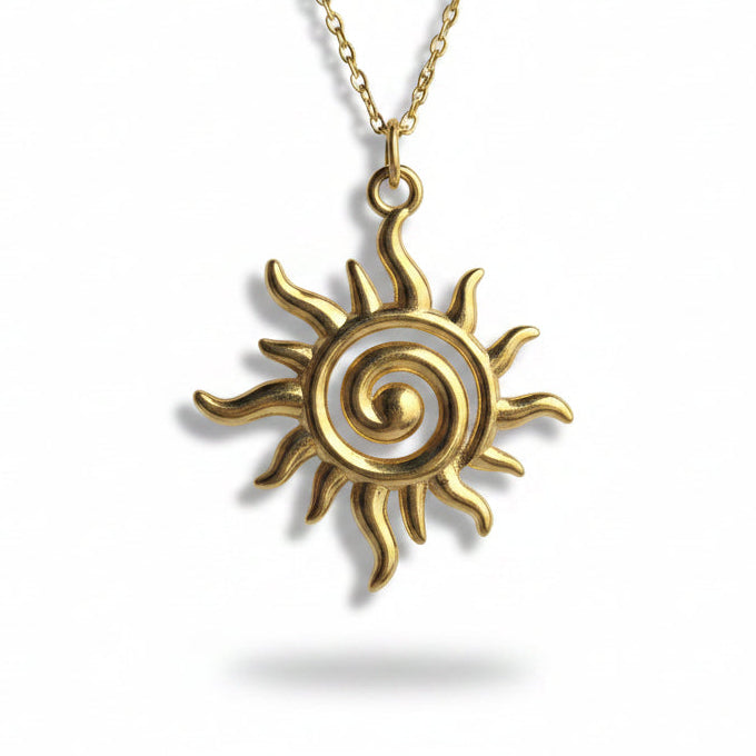 Ketting 'sun swirl'
