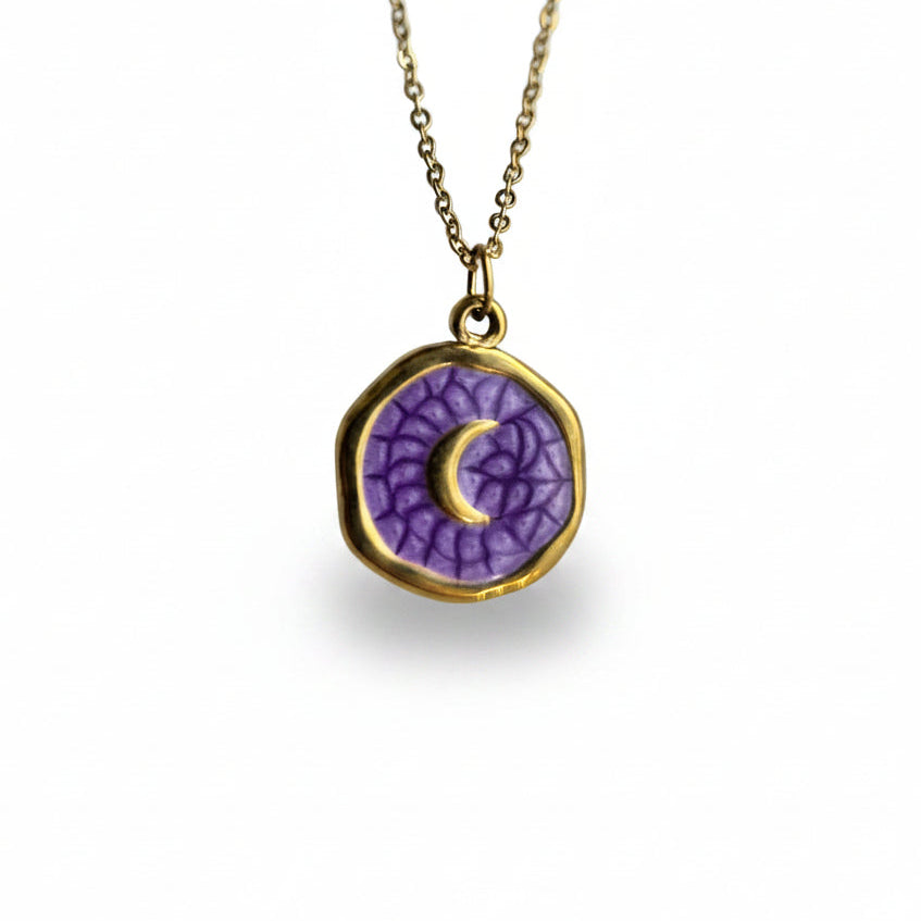 Ketting ' moon ' - Div Kleuren.