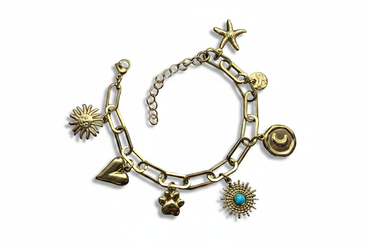 Bedelarmband roestvrijstaal