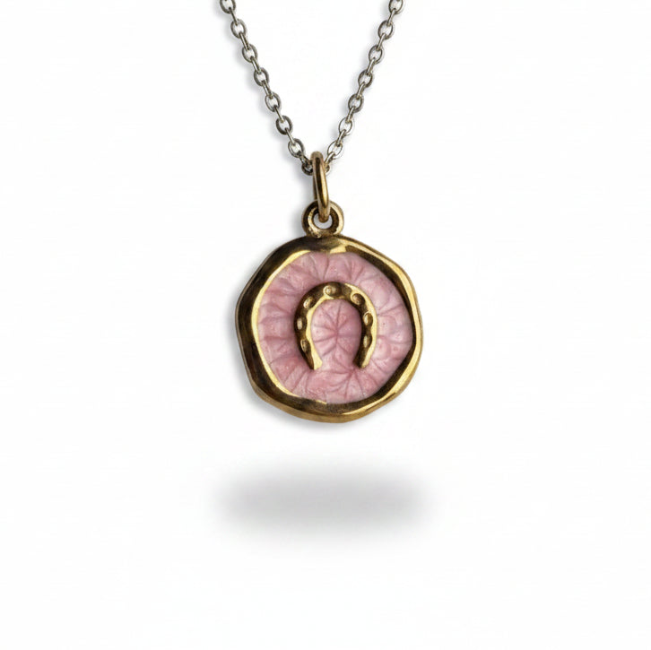 Ketting ' hoefijzer ' - Div kleuren.