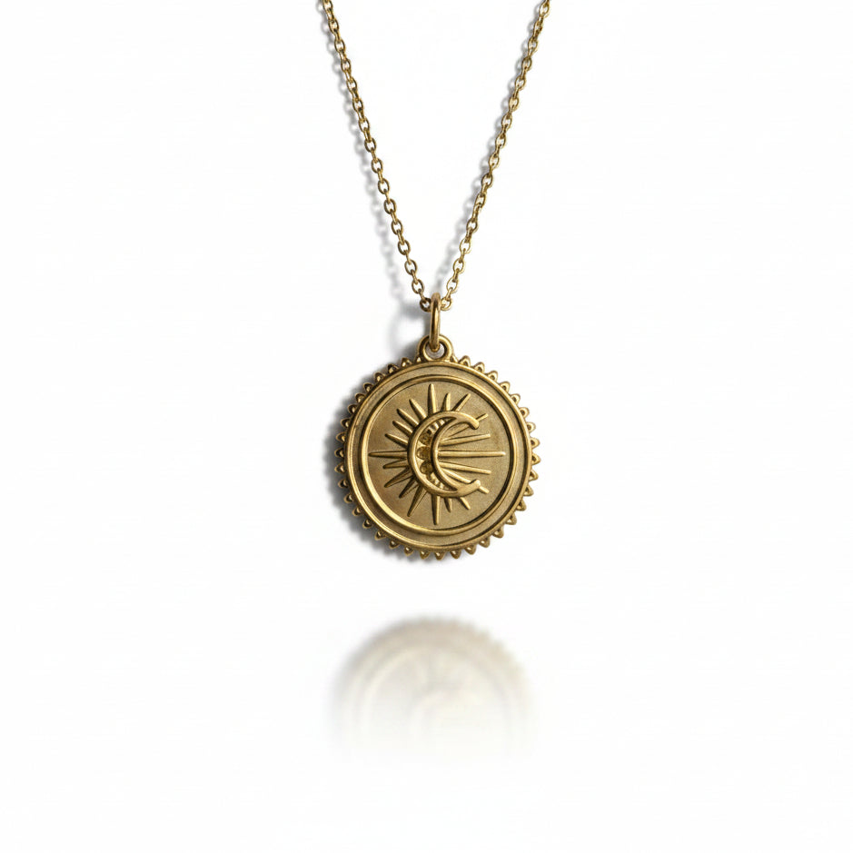 Ketting 'sun - moon'