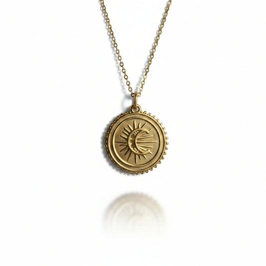 Ketting 'sun - moon'