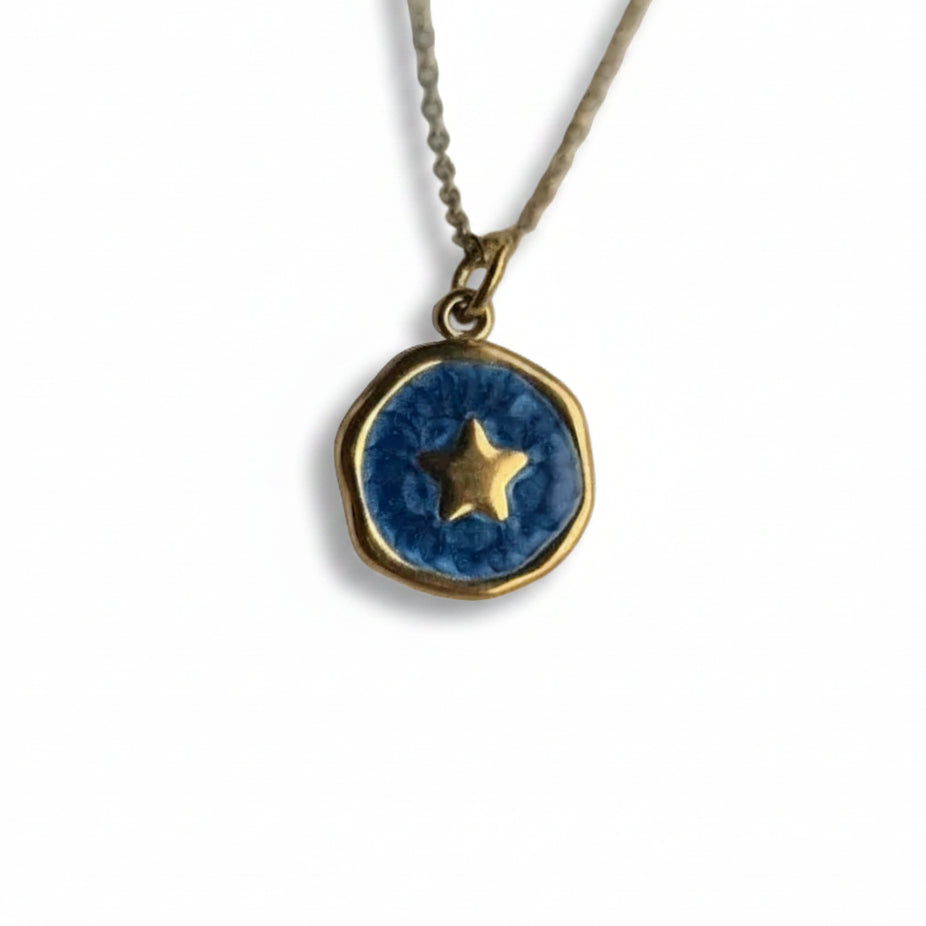 Ketting ' star ' - Div kleuren.
