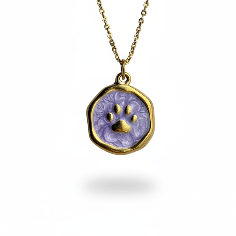 Ketting ' dogpaw ' - Div kleuren.