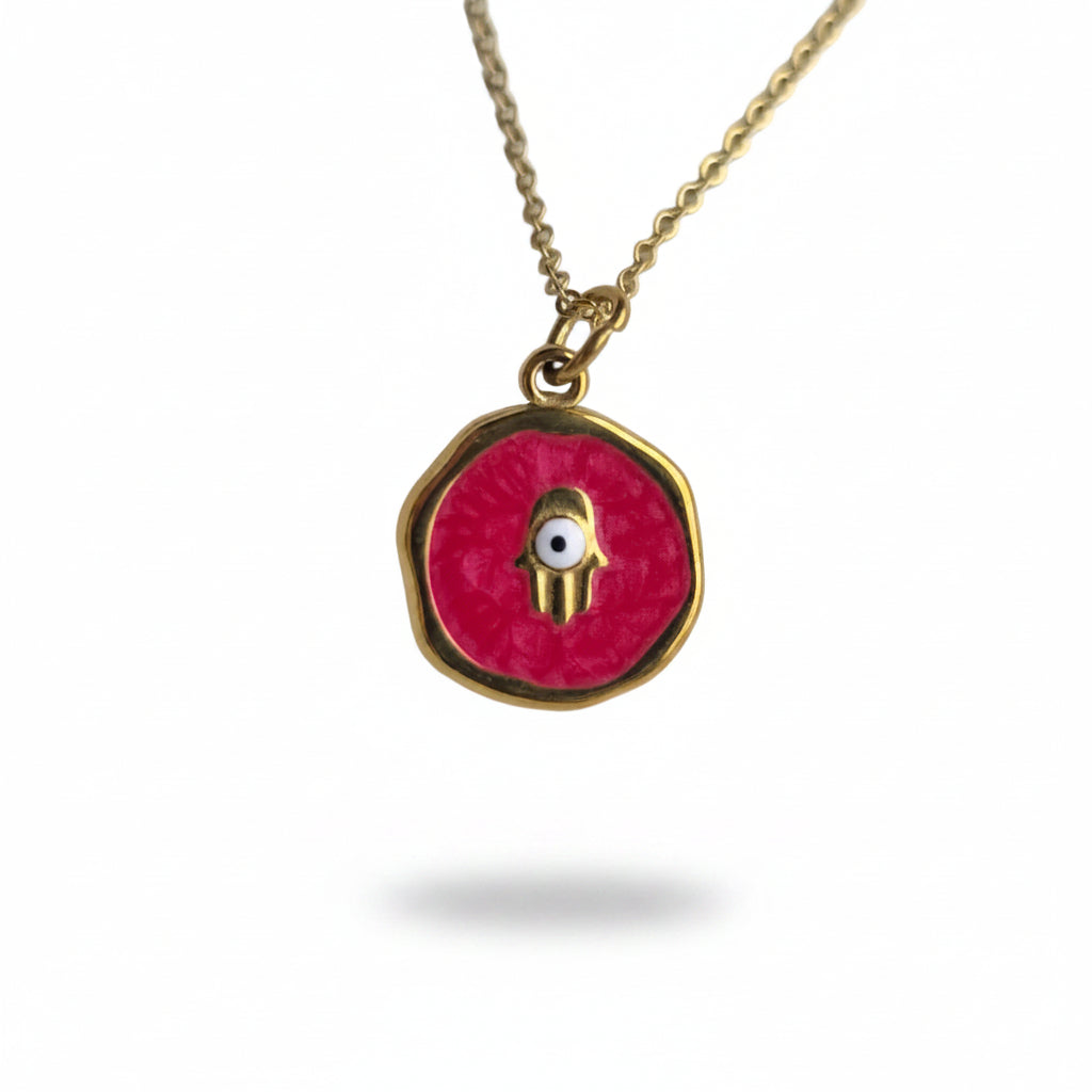 Ketting ' hand ' - div kleuren.