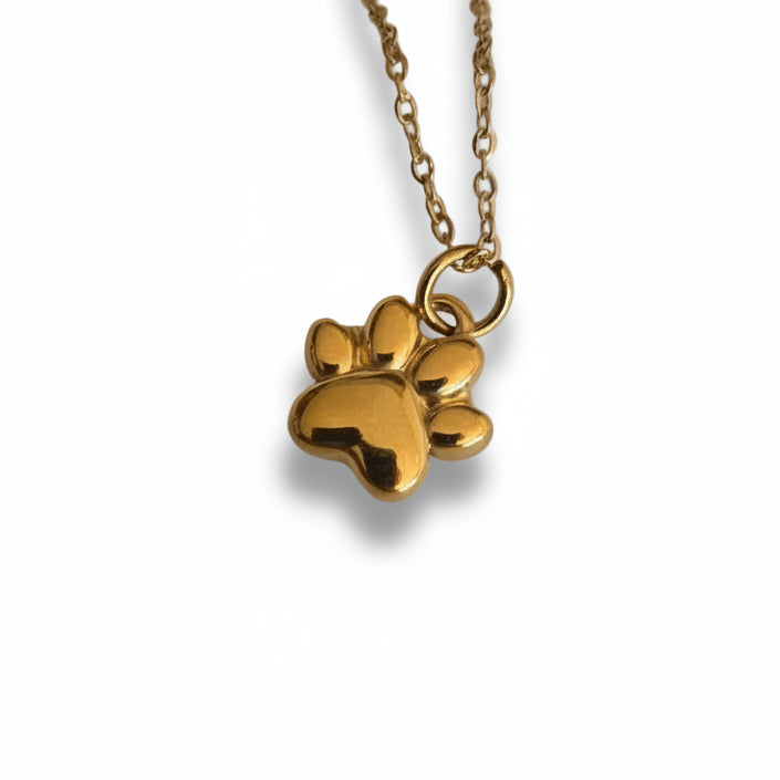 Ketting 'little gold dogpaw'