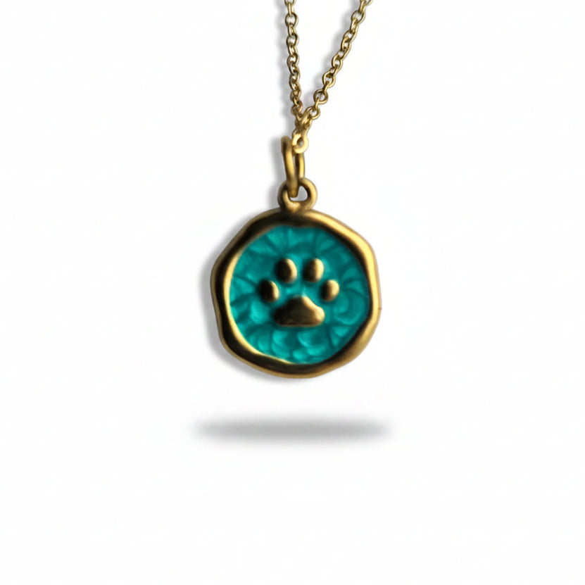 Ketting ' dogpaw ' - Div kleuren.