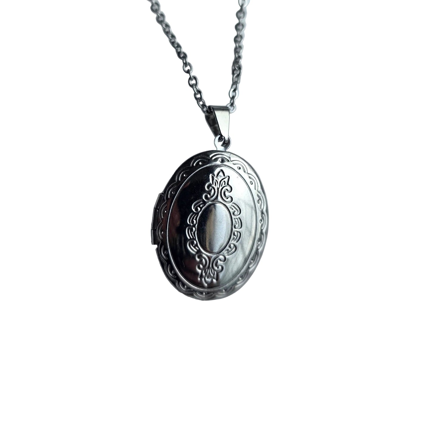 Ketting ovale memory locket.