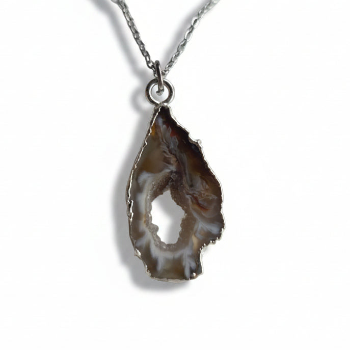 Ketting met natuursteen agaat